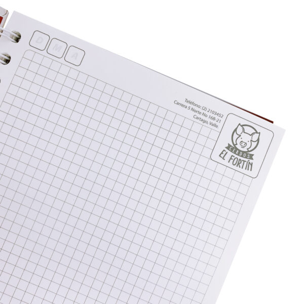 Cuaderno Mediano 15 x 21.5 Cms - Imagen 4