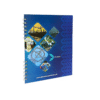 Cuaderno Grande Carta 20 x 25 Cms Guardas Impresas