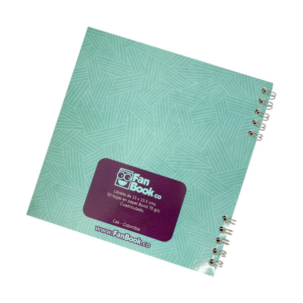 Libreta Pequeña Cuadrada 15 x 15.5 Cms - Imagen 3