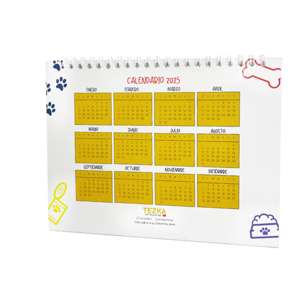 Calendario Mediano De 20 x 14 Cms - Imagen 2