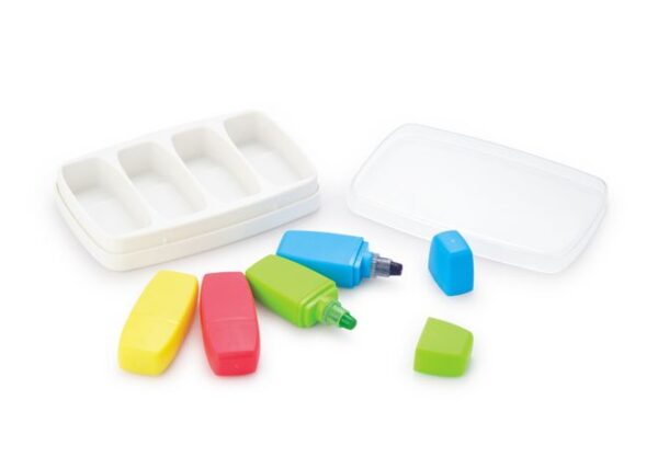 ES0641 Set Resaltadores Gel x 4 Cube - Imagen 3