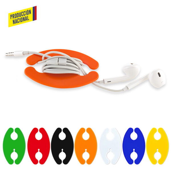 TE-47 Organizador de Cables Oval - Producción Nacional