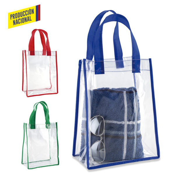 VA-521 Bolsa Clear Trenza con Ribete