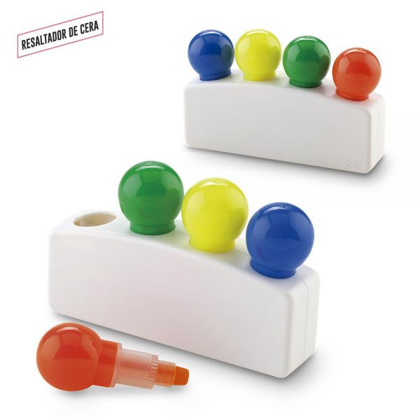 OF-467 Set De Resaltadores en Cera Quattro