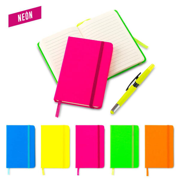 OF-433 Mini Libreta Neon