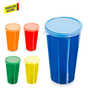 Vaso Tapa Plástico