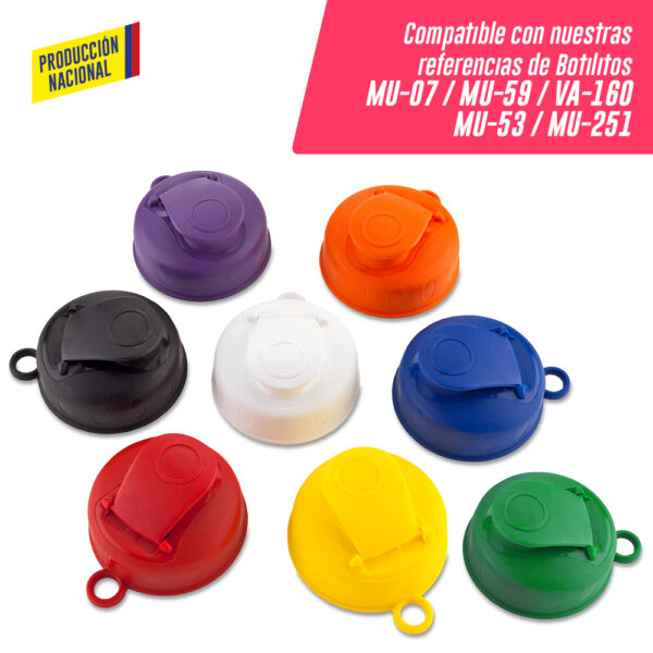 MU-89 Botilito Saturno PVC 850ML - Producción Nacional - Imagen 2