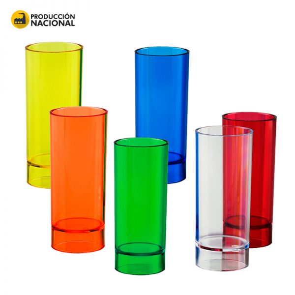 MU-49   Copa Cilindrica 2oz Cristal - Produccion Nacional