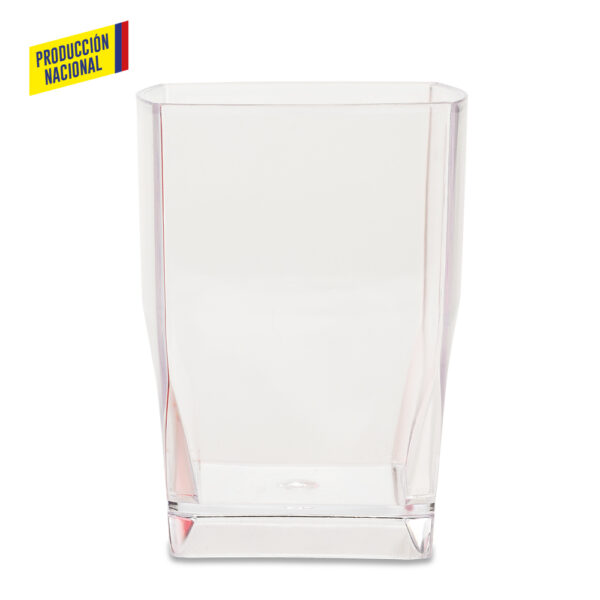 Vaso Cuadrado 7oz Cristal - MU-48  Produccion Nacional - Imagen 8