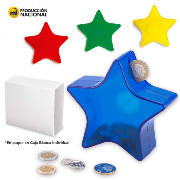 VA-652 Alcancía Estrella 16cm - Producción Nacional