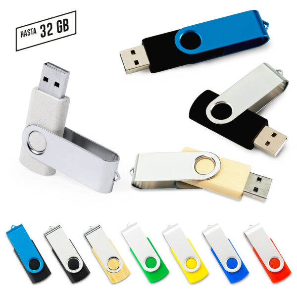 OF-163   Memoria USB Swivel