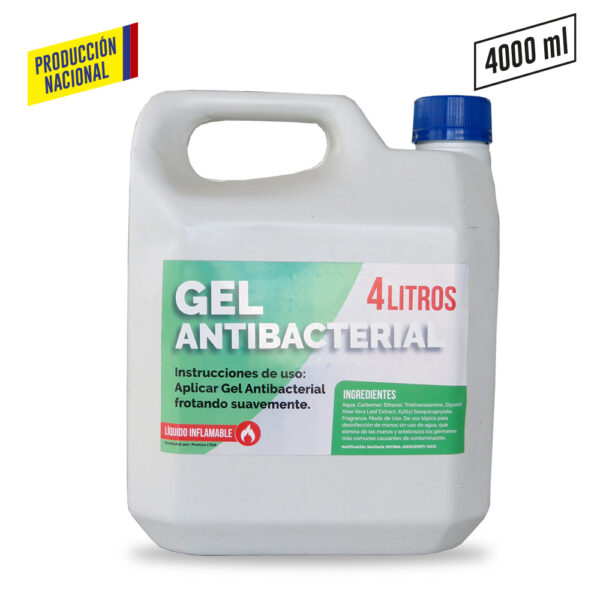 CP-242 Gel Antibacterial Transparente - Producción Nacional - Imagen 8