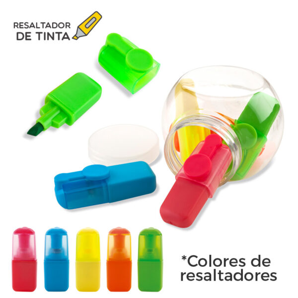 OF-376-1 Set Mini Resaltador de TINTA