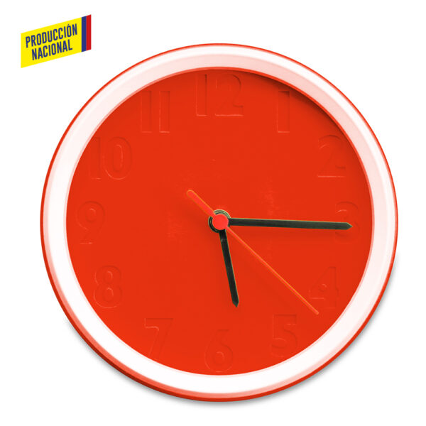 RE-199   Reloj de Pared Colors - Producción Nacional - Imagen 3