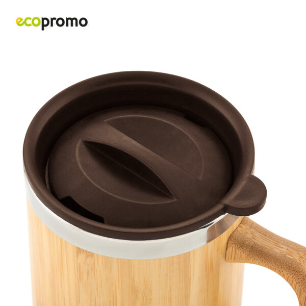MU-298   Mug Metálico Bamboo Eco 300ml - Imagen 2