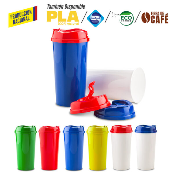 mug plastico