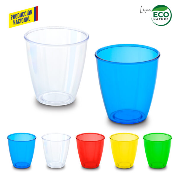 vaso plastico