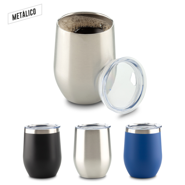 Mug Metalico Mask 350ml - MU-237 - Imagen 2