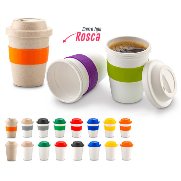 Mug Plastico Coffee Plus - Producción Nacional - MU-331 - Imagen 2