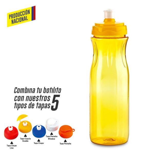 MU-246   Botilito en PET Capri 700ml - Produccion Nacional - Imagen 2