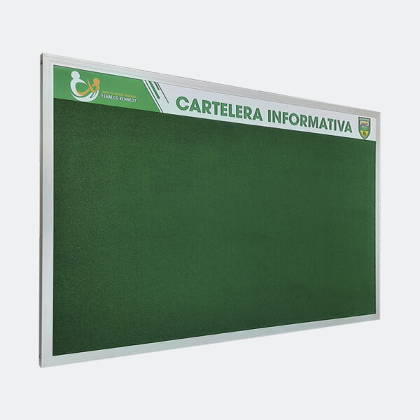 Cartelera en Paño