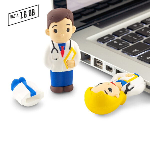 US-54   PVC Memoria USB Medic 3D - Imagen 2