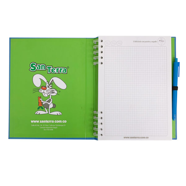 Cuaderno Portalapicero con lomo 17 x 24 cms. - Imagen 4