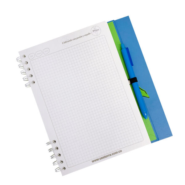Cuaderno Portalapicero con lomo 17 x 24 cms. - Imagen 2