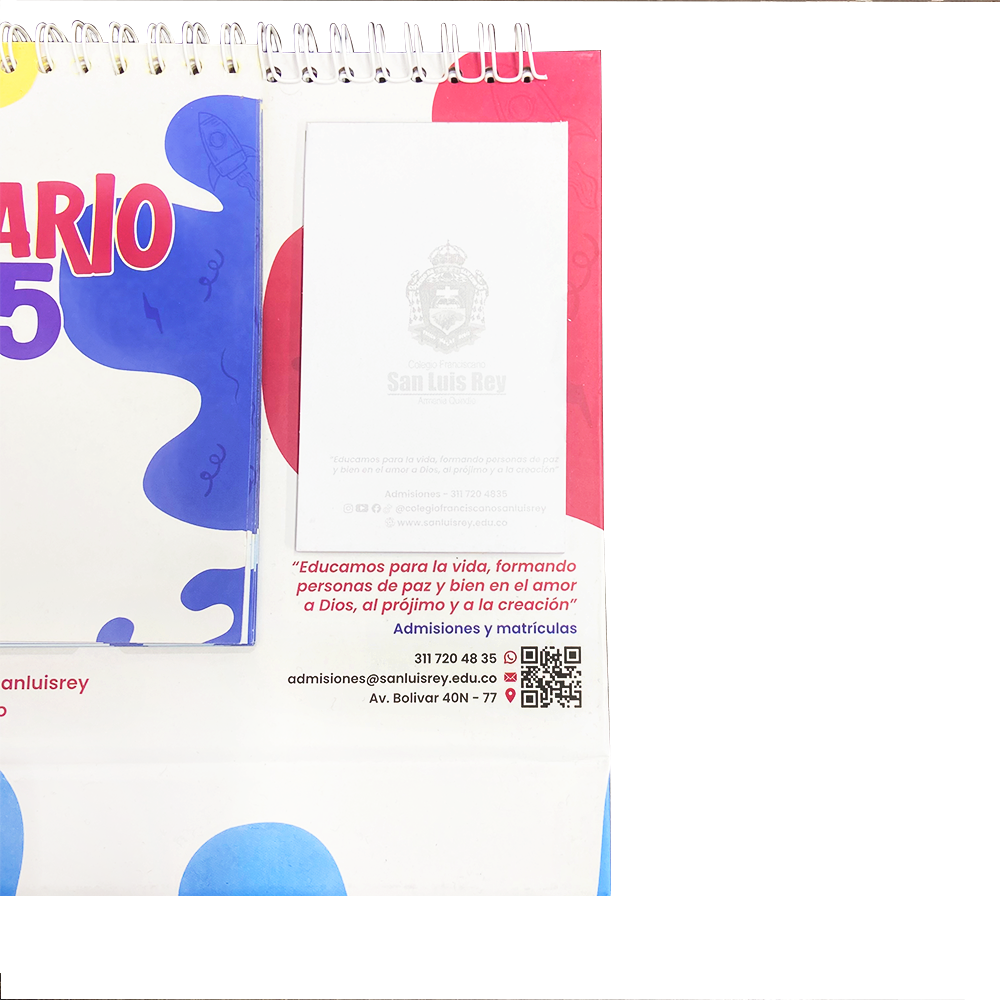 Calendario Con Taco - Horizontal - Imagen 4