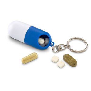 Llavero Pastillero Cápsula