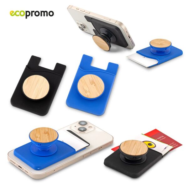 TE-448-1  Portatarjetas Pump Bamboo