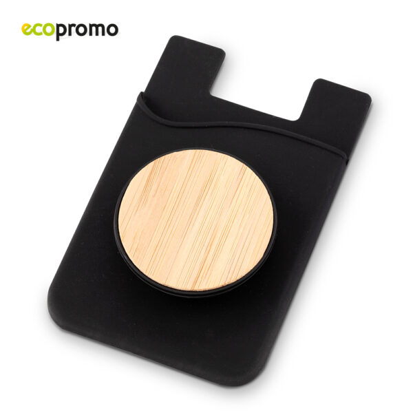 TE-448-1  Portatarjetas Pump Bamboo - Imagen 3