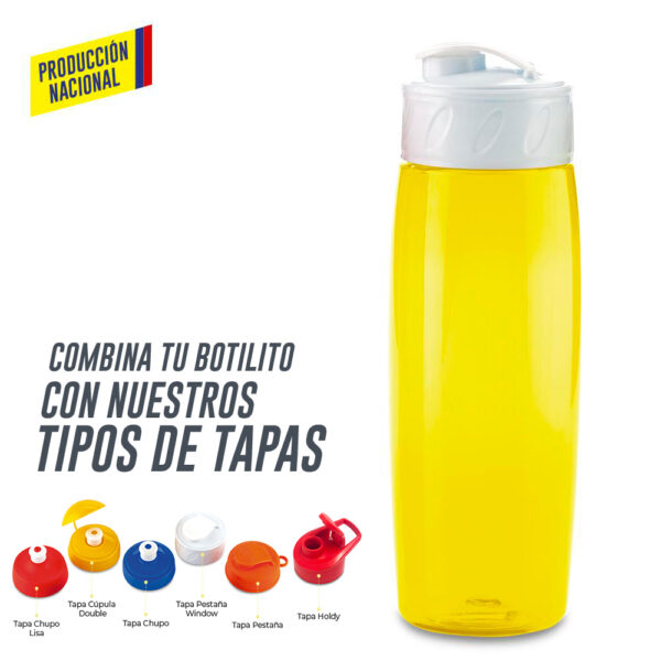 MU-249   Botilito en PET Granada 800ml - Producción Nacional - Imagen 2