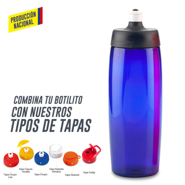 MU-249   Botilito en PET Granada 800ml - Producción Nacional - Imagen 3