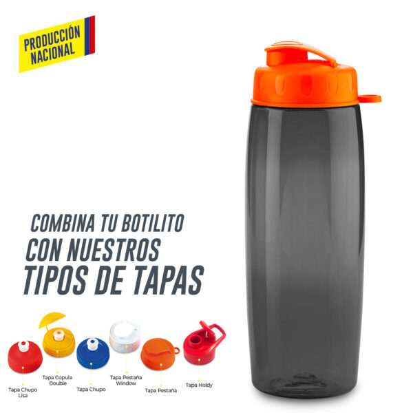 MU-249   Botilito en PET Granada 800ml - Producción Nacional - Imagen 5