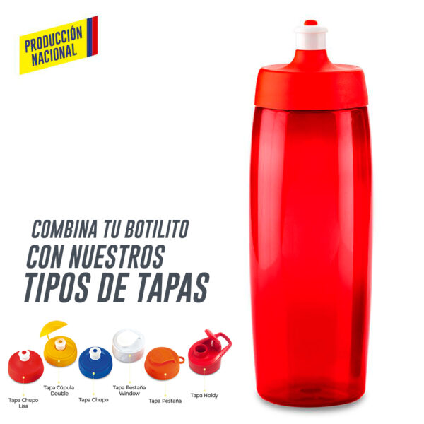 MU-249   Botilito en PET Granada 800ml - Producción Nacional - Imagen 6