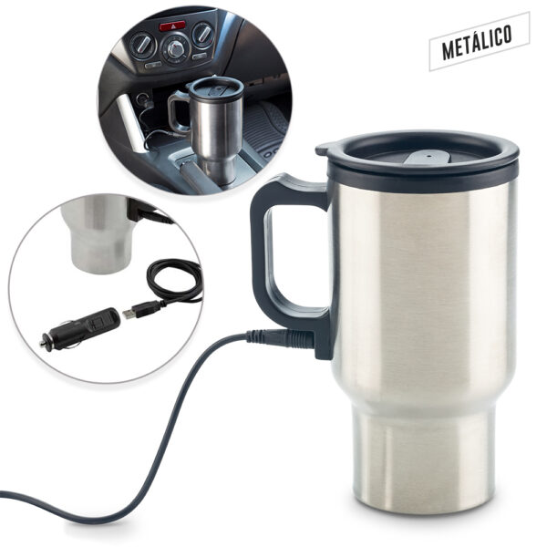 MU-280   Mug Metálico Warmer 450ml