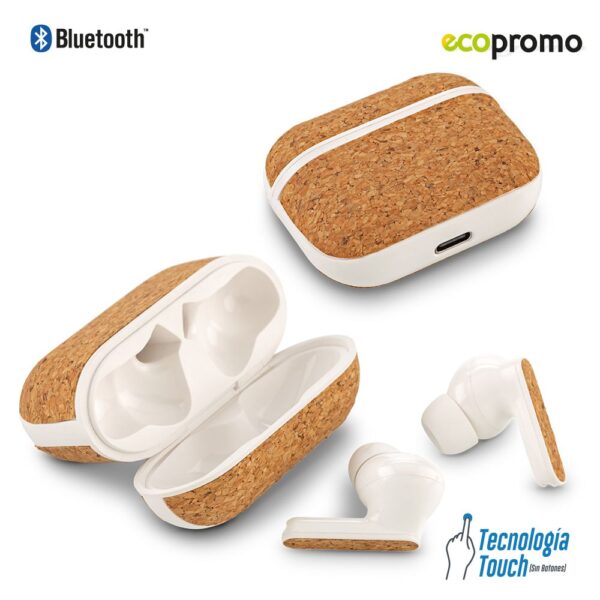 TE-540  Audífonos Bluetooth Cork