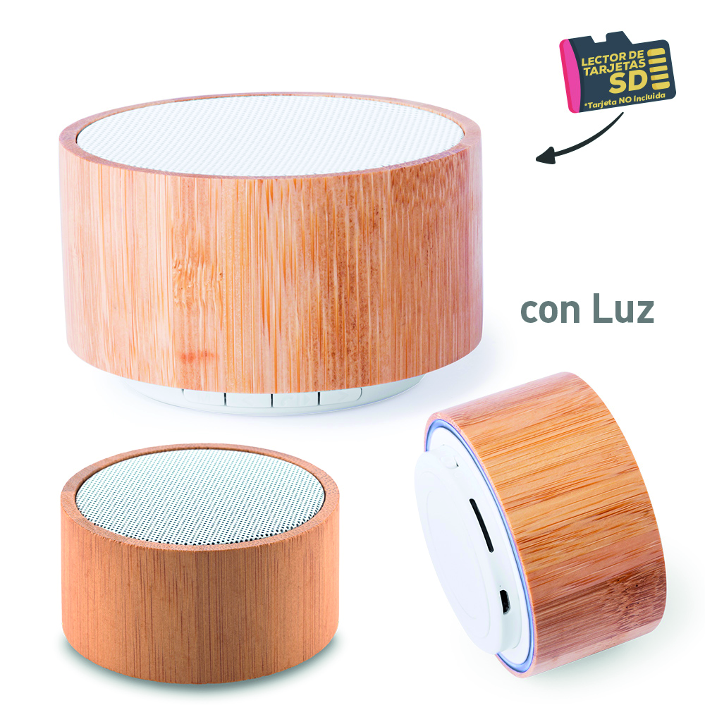 Speaker Bluetooth Barack Bamboo - TE-360 - Imagen 3