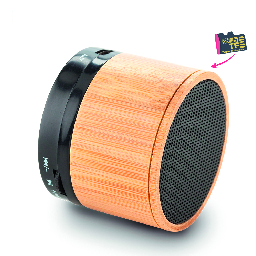 Speaker Bluetooth Artix Bamboo - TE-447 - Imagen 3