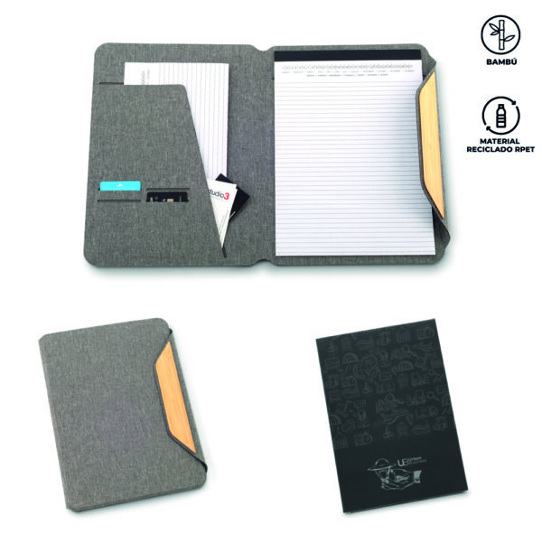 Carpeta Folder RPET Bamboo  - OF-641 - Imagen 2
