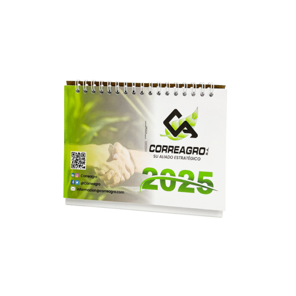 Calendario Mediano De 10 hojas  16.5 x 10.5 Cms